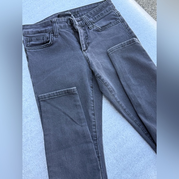 Joe's Jeans Charcoal Denim Skinny Jeans - Picture 1 of 4